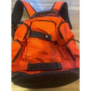 Burton Day Hiker Backpack Orange Black Snowboard Board Carry Hiking Bag